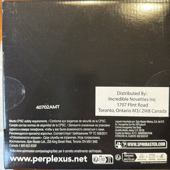 Perplexus Rebel 3D Maze Game Sensory Fidget Toy BrainTeaser Puzzle Ball Kids Toy - Picture 4 of 4